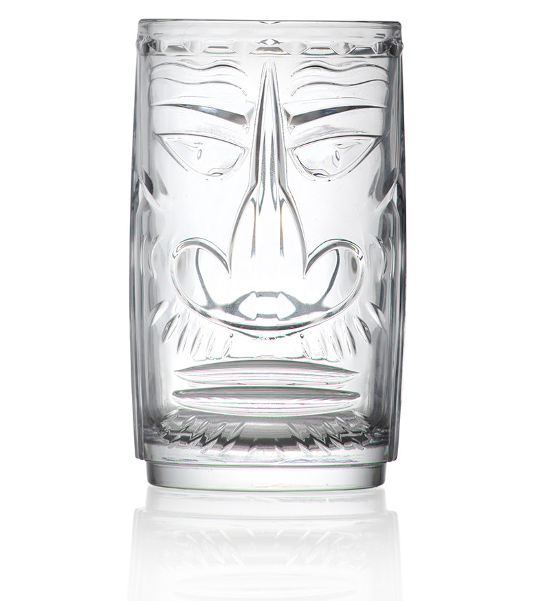 Taza tiki Sardinia 45 cl, máscara Mamuthone, pack de 4 - Imagen 2
