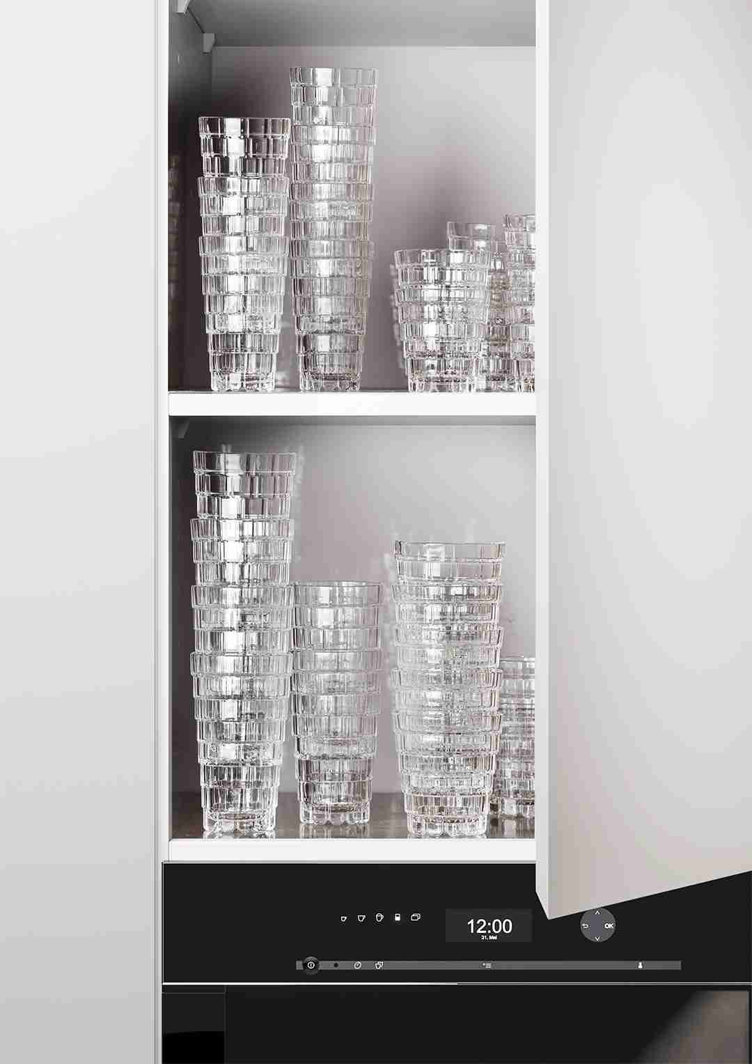 Vaso old fashioned apilable Stack 32 cl, pack de 6 - Imagen 6