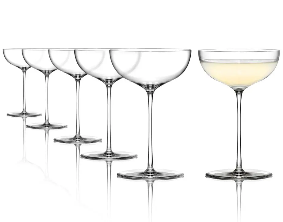 Copa de cóctel Kyoto Bar 32 cl, coupe ancha, pack de 6 - Imagen 2