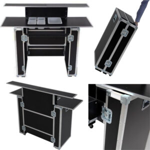 Barra de bar portátil trolley de 160 cm, 25 kg, con speed rack