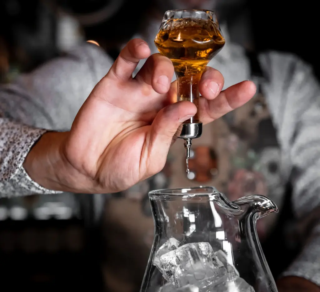 Botellas de bitter y vaporizadores