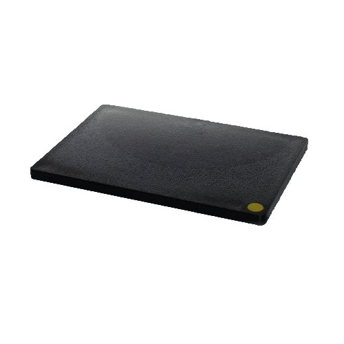 Tabla de corte negra de 33 x 23 cm, polietileno