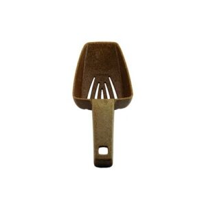 Pala para hielo de eco madera 10 oz con drenaje