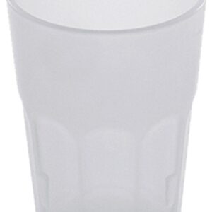 Vaso reutilizable Rock Juice 350 ml, polipropileno blanco