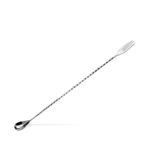 Cuchara de bar tridente Lumian 40 cm, acero inoxidable 18/10 - Plata