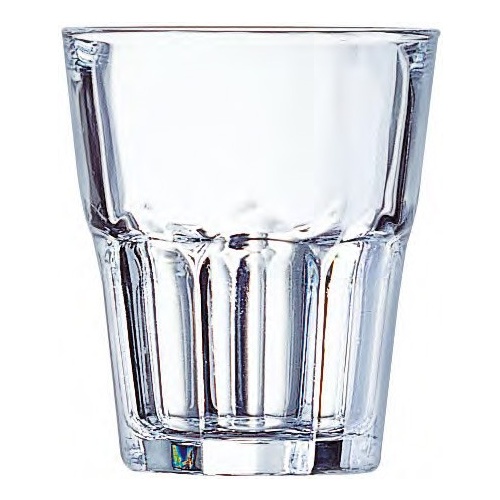 Vaso rock 27 cl apilable, vidrio, pack de 6