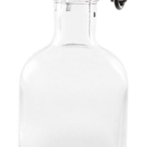 Botella hermética 100 ml, vidrio con cierre de junta
