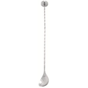 Cuchara de bar con disco 35 cm, acero inoxidable