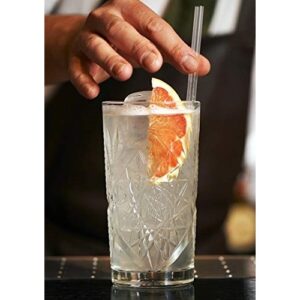 Vaso tumbler Hobstar 48 cl con talla de estrella, pack de 12