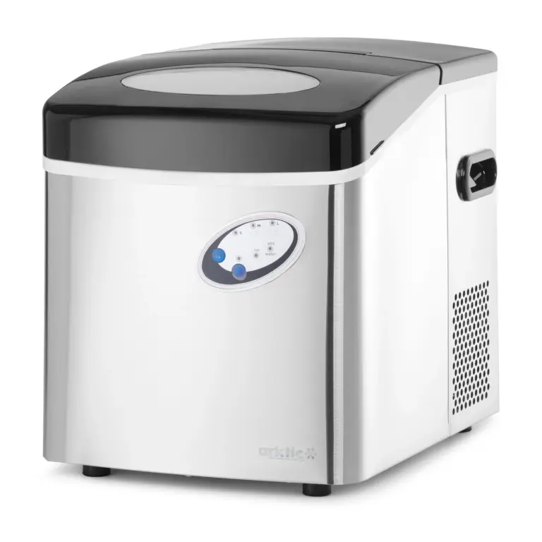 Máquina de hielo profesional Arktic 15 kg, reserva de 4,5 kg