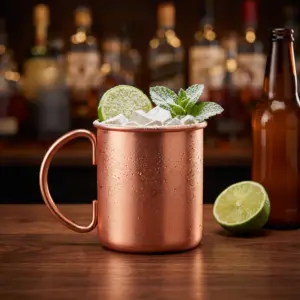 Taza Moscow Mule Lumian 45 cl, cobre y acero inoxidable