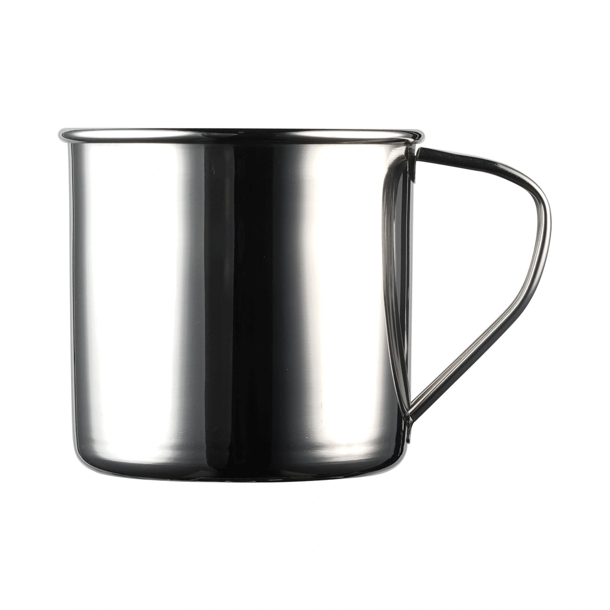 taza Moscow Mule de acero: taza The Bars de 35 cl en acero inoxidable con pulido espejo y asa