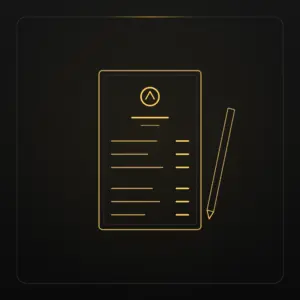 rediseño de la carta de cócteles sobre plantilla, en PDF para imprimir y en archivo editable