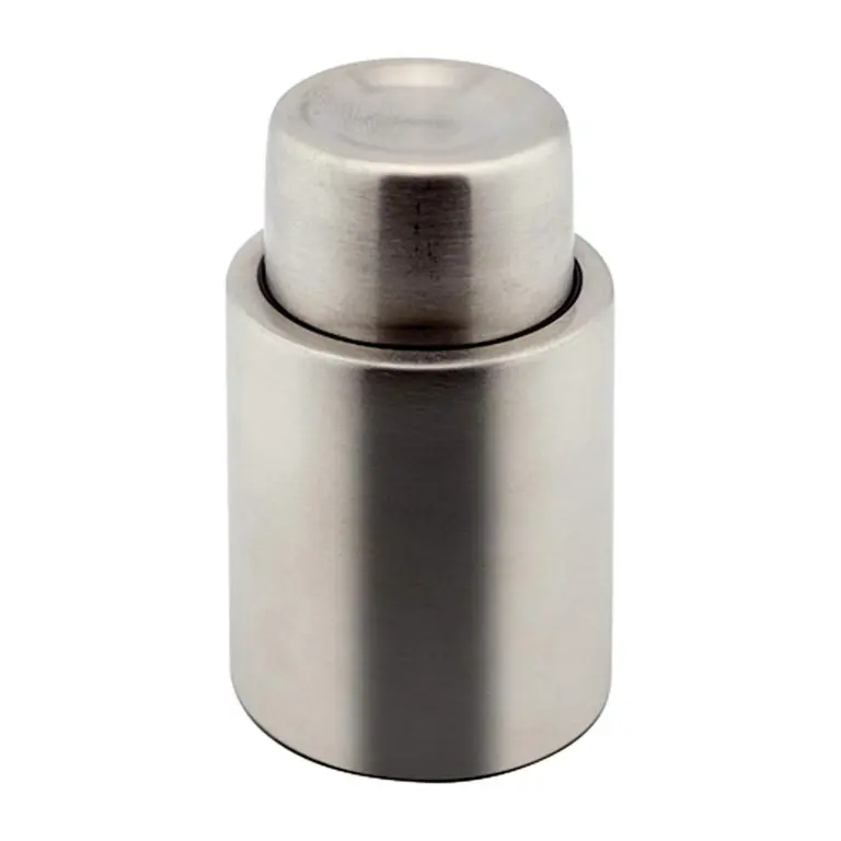 Tapón de vacío para vino ILSA Mixage, acero inoxidable, pack de 2