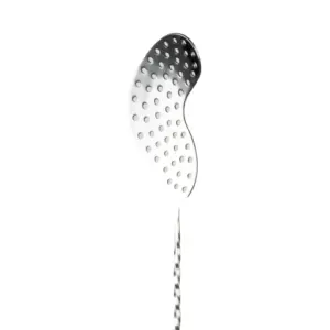 Cuchara de bar con colador 40 cm, acero