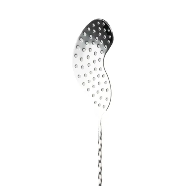 Cuchara de bar con colador 40 cm, acero