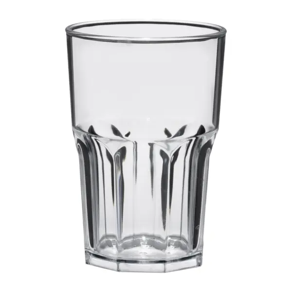 vaso irrompible Granity Clear de 40 cl en SAN transparente
