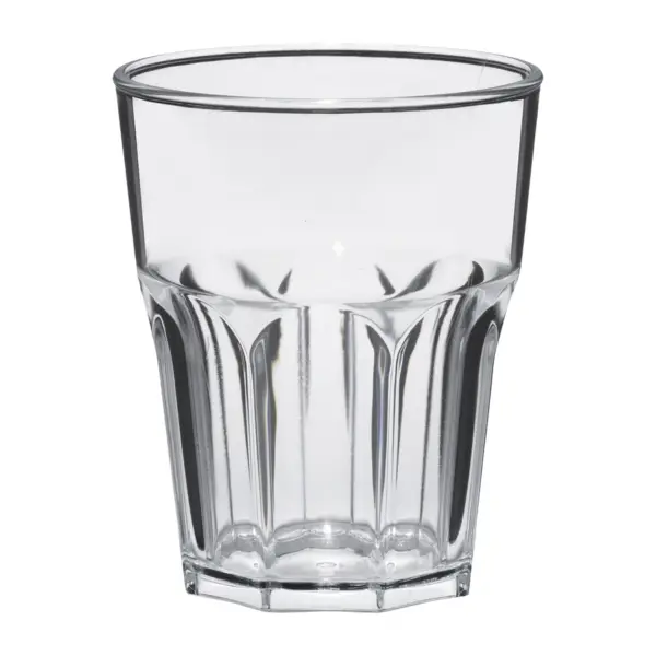 vasos reutilizables Granity Clear de 29 cl en SAN transparente