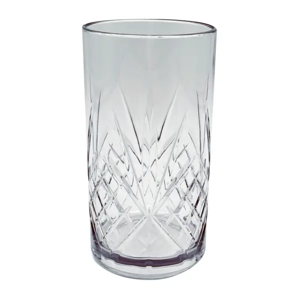 vasos de plástico duro Firenze Highball de 60 cl en SAN con la pared tallada