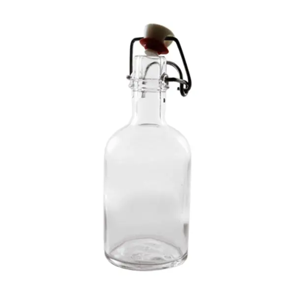 Botella hermética 100 ml, vidrio con cierre de junta