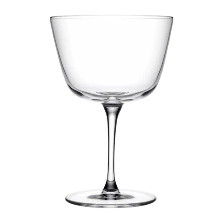 Copas de licor Bargiani 7 cl con tallo, cristal sin plomo, pack de 6