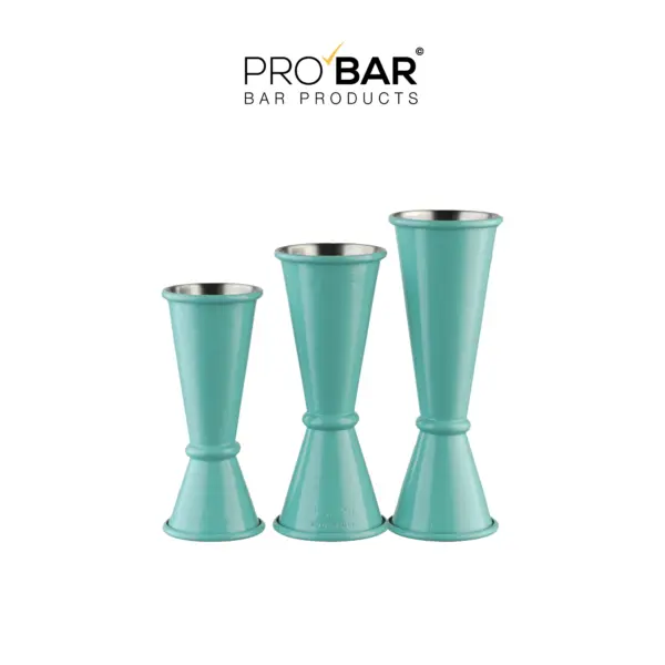 medidor coctelería japonés Tiffany en las tres medidas: 15-30, 30-45 y 30-60 ml