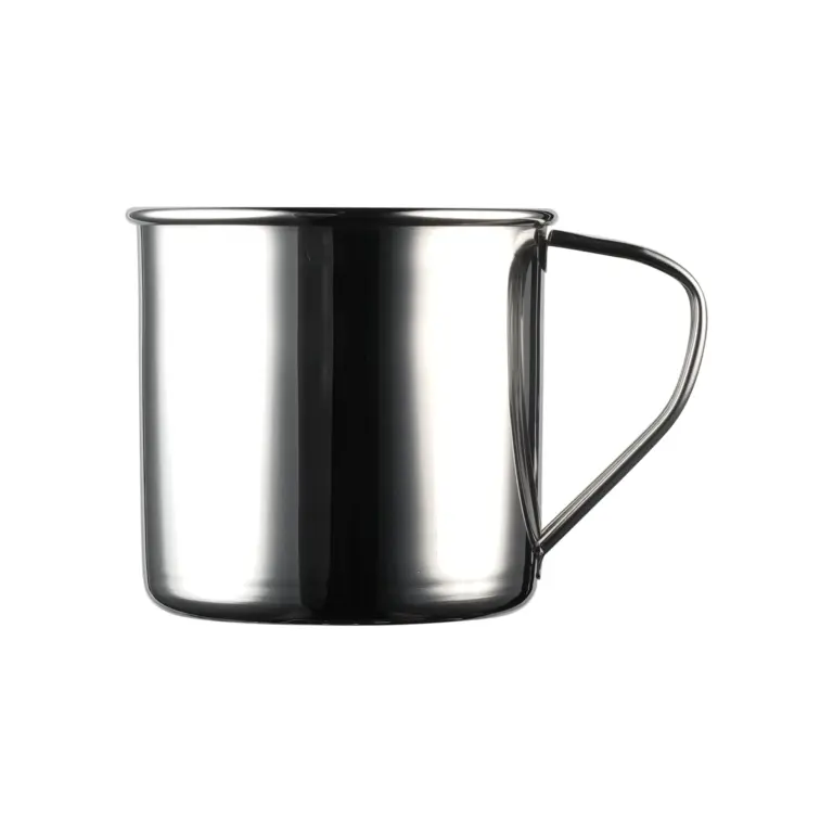 Vaso Moscow Mule 45 cl The Bars, taza de acero inoxidable pulido espejo, pack de 3