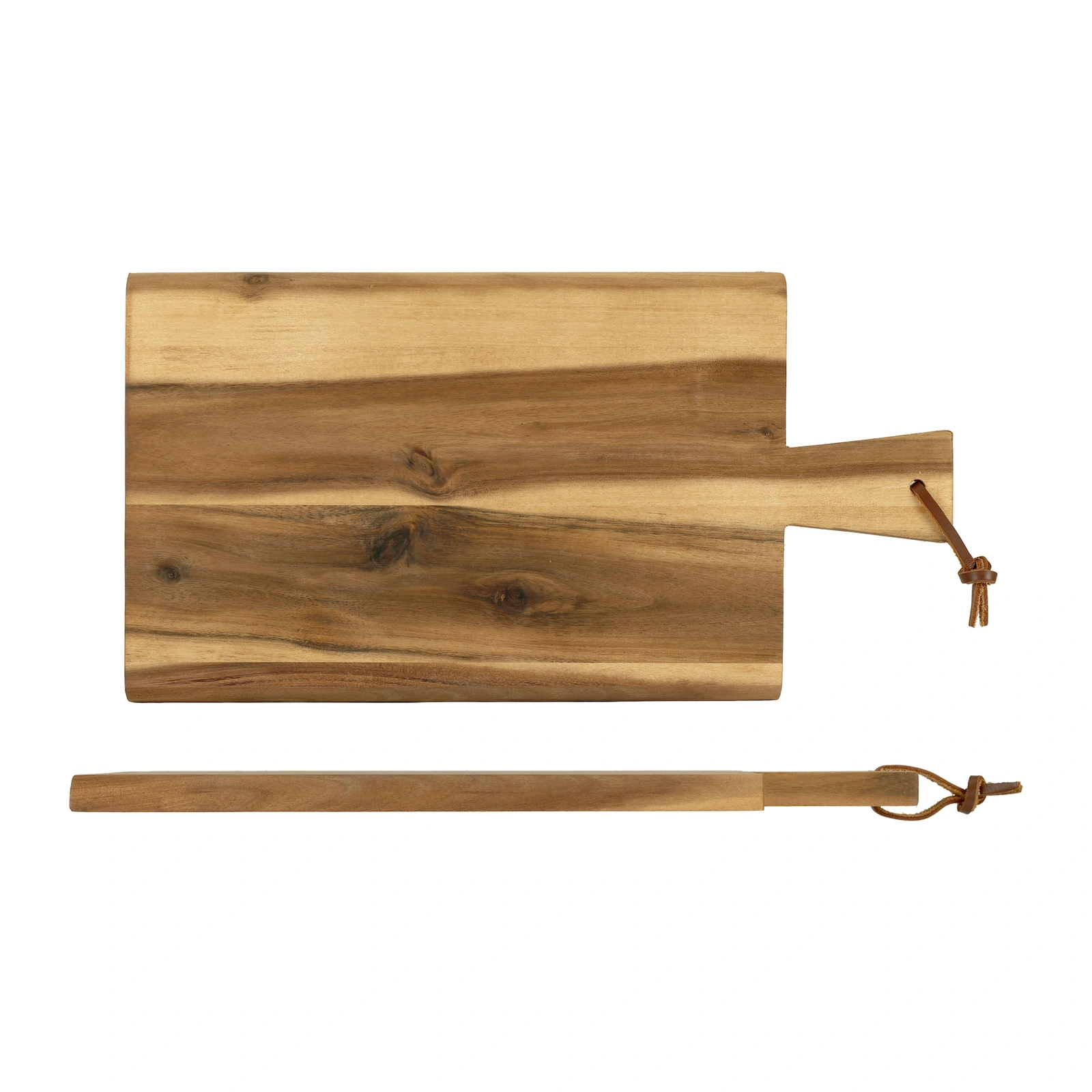 tabla para embutidos Kesper de acacia de 35 x 18 cm y 1,5 cm de grosor, tercera vista