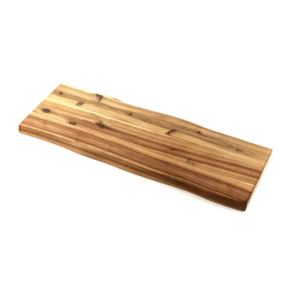 tabla para quesos rectangular Kesper de madera de acacia de 53 x 19 cm y 2 cm de grosor